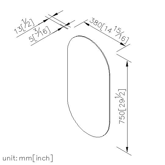 橢圓鏡組 750*380mm thumbnail 2