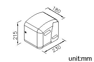 烘手機(塑膠)110V  1800W thumbnail 2