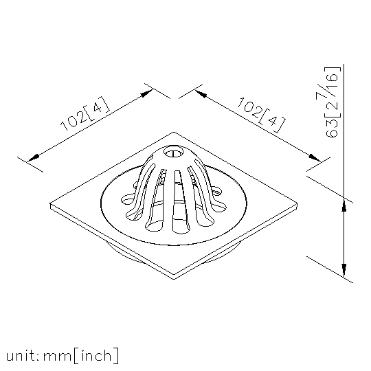 凸型地漏 thumbnail 2