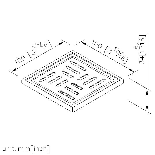 方型地漏 thumbnail 2