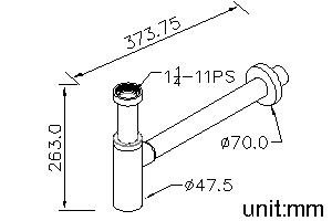 T-Trap (A:170*B:340mm) thumbnail 2