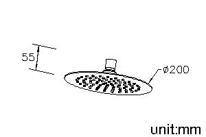 UFO圓頂噴(含氧)20CM thumbnail 2