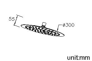 UFO圓頂噴(含氧)30CM thumbnail 2