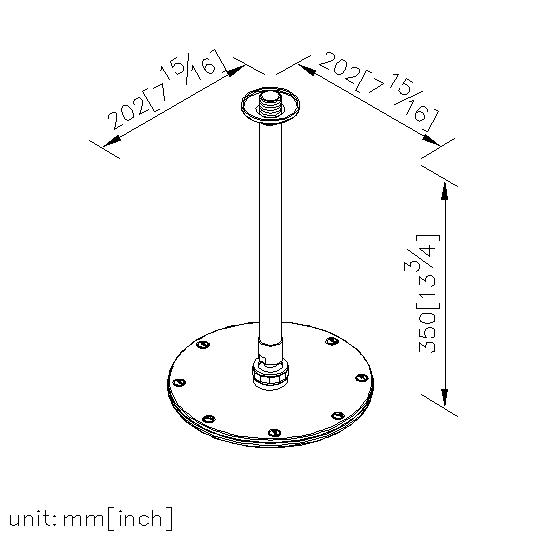 8"圓型頂噴蓮蓬頭 thumbnail 2