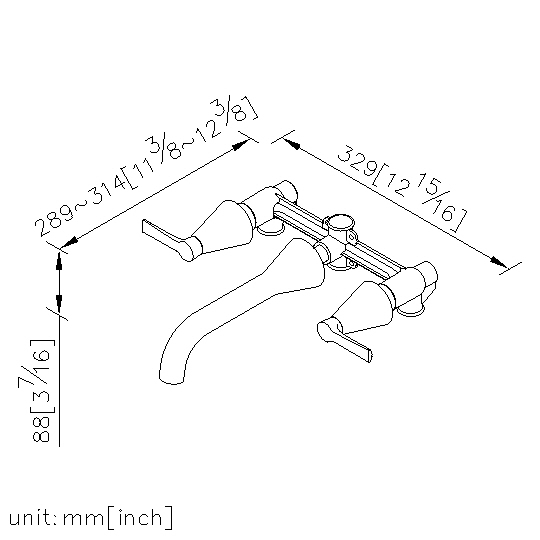 壁式雙把龍頭 thumbnail 2