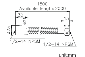 HOSE 150CM thumbnail 2