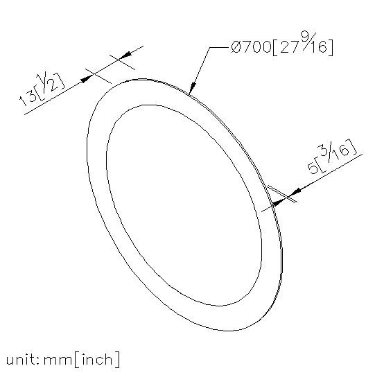 圓型鏡子組 700mm thumbnail 2