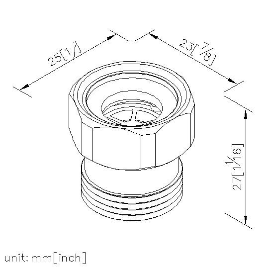 Connector W/Check Valve thumbnail 2