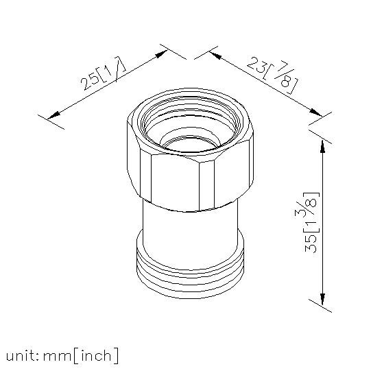 Connector W/Check Valve & Filter thumbnail 2