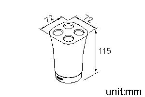 Freestanding Tooth Brush Holder thumbnail 2